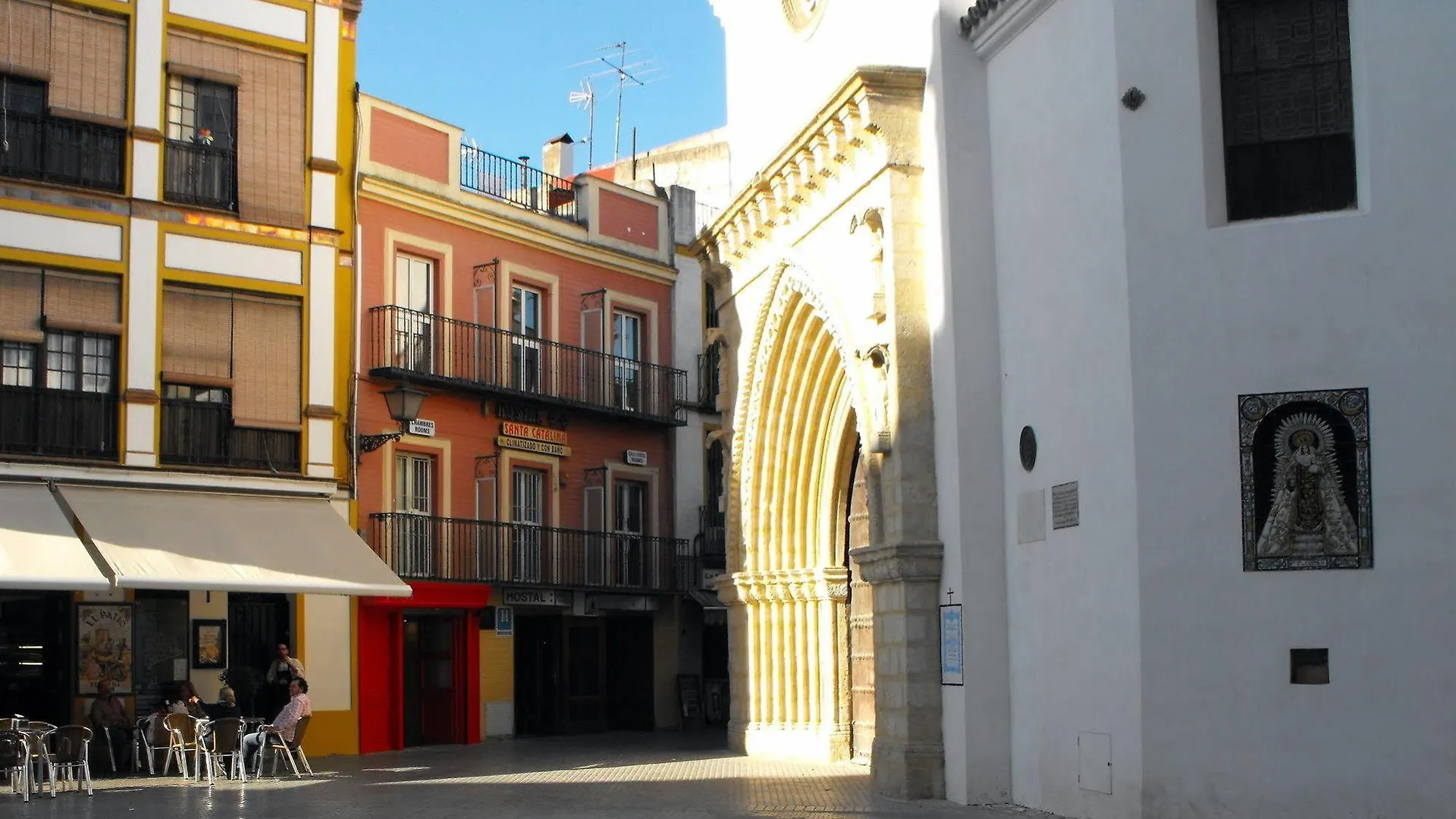Hostal Santa Catalina Sewilla Pensjonat